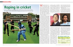 marketers@war - Roping in Cricket